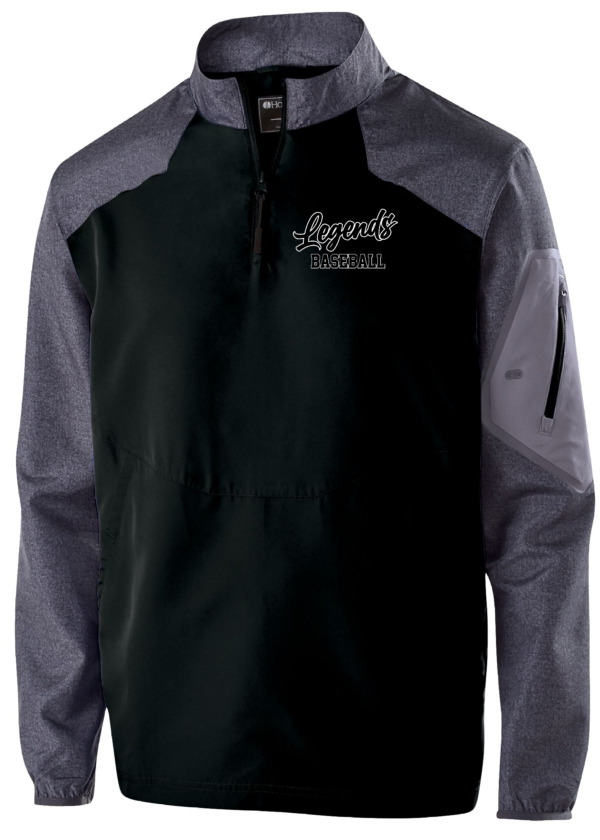 Legends Baseball Raiders Pull Over long Sleeve Xt Dry - Image 2