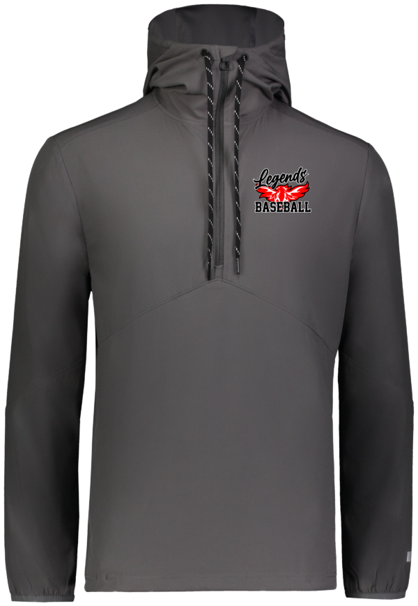 Russell Legend-Legends Baseball Phoenix Rising Long Sleeve Hooded pullover  Xt Dry - Image 2