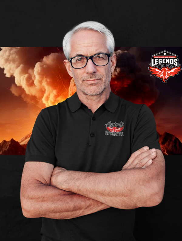 Short Sleeve Polo Legends Baseball Phoenix Rising XT DRY - Image 2