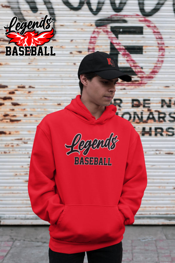 Long Sleeve Hoodie Legends Baseball  50/50