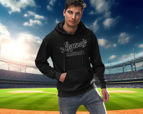 Long Sleeve Hoodie Legends Baseball   XT DRY - Image 2