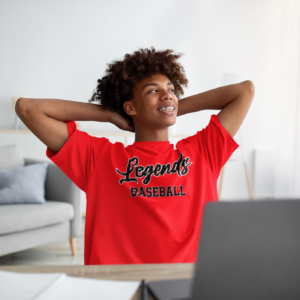 Short Sleeve T-shirt Legends Baseball  50/50