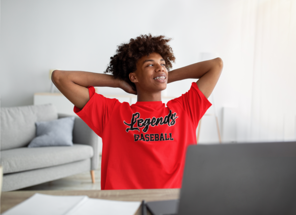 Short Sleeve T-shirt Legends Baseball  50/50