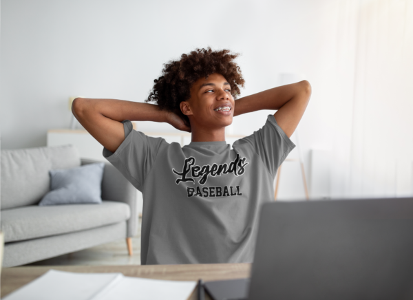 Short Sleeve T-shirt Legends Baseball  50/50 - Image 2
