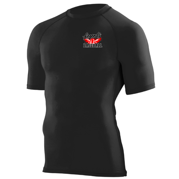 Legends Baseball Phoenix Rising Short Sleeve Compression Shirt - Image 2