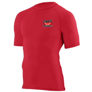 Legends Baseball Phoenix Rising Short Sleeve Compression Shirt